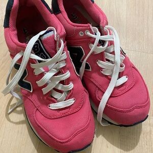 New Balance Pink and Black Athletic Shoes